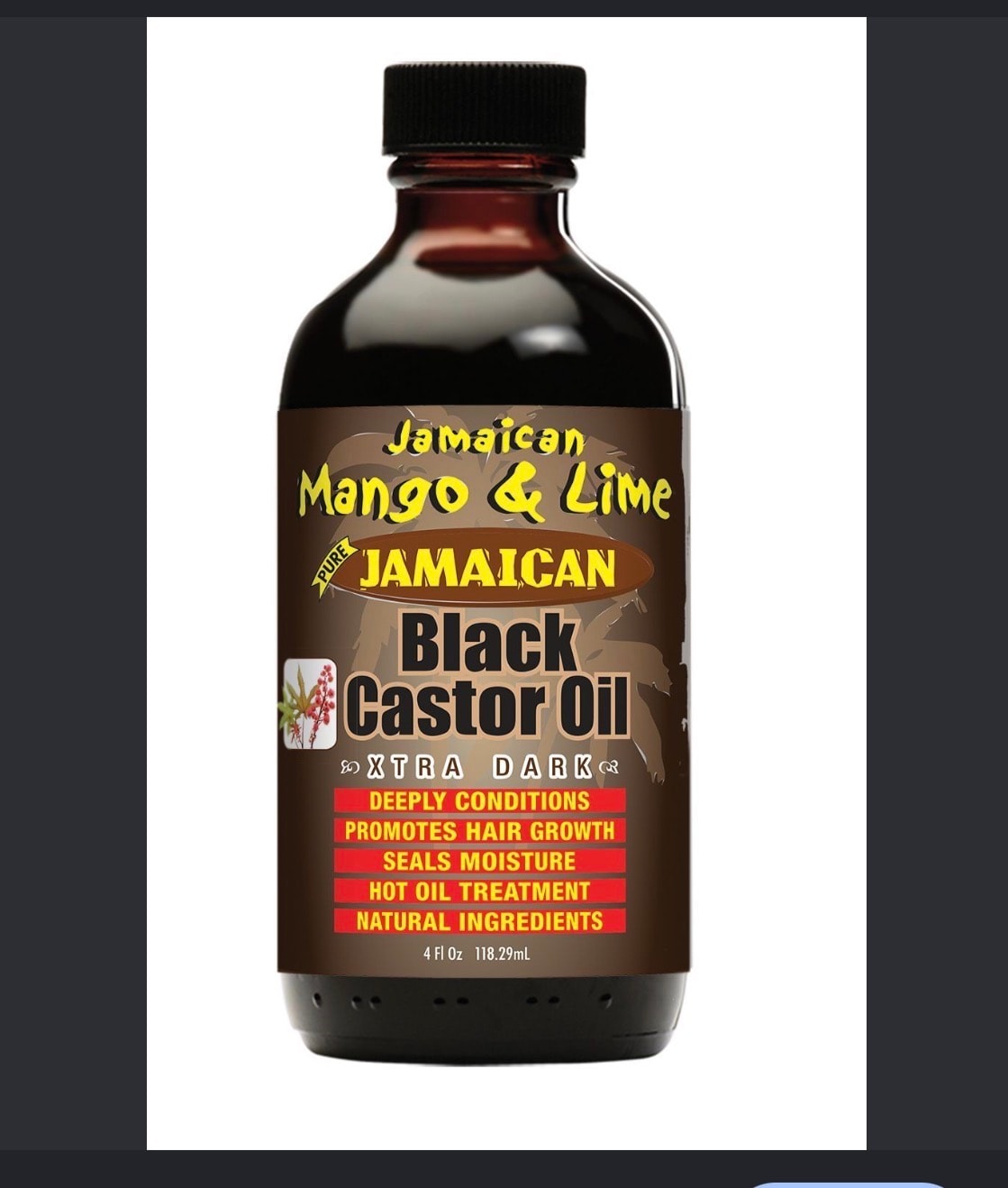 Jamaican Black Castor Oil
